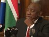 South Africa: President Ramaphosa plays down risk of impeachment