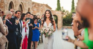 Wedding mishap: Bride stops entire ceremony when she forgets part of her wedding dress